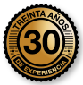 30 años de experiencia